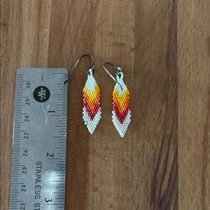 Colorful Beaded Earrings